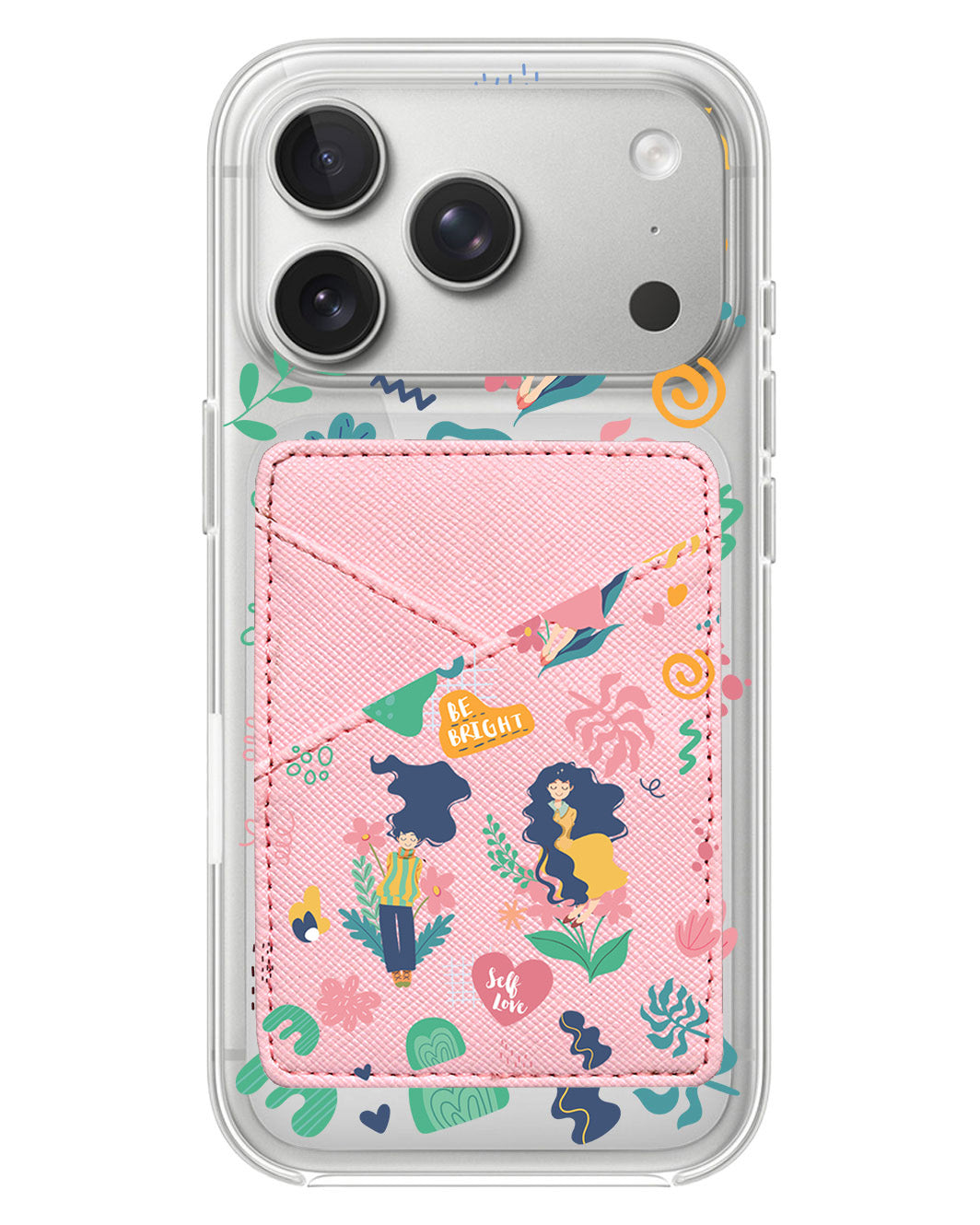 iPhone Phone Wallet Case - Self Love Sticker pack 2.0
