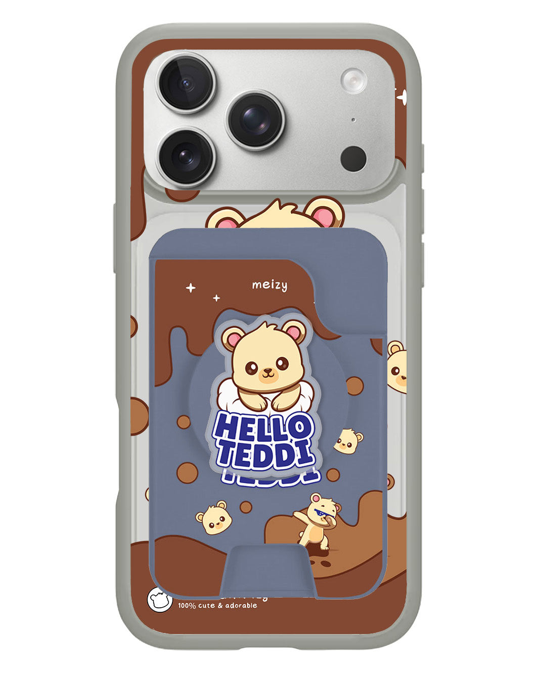 iPhone Magpop Wallet - Hello Teddy 1.0