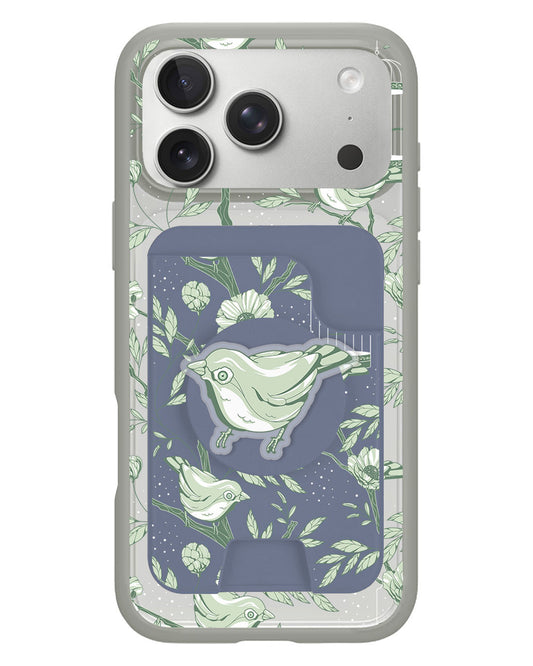 iPhone Magpop Wallet - Lovebird Monochrome 4.0