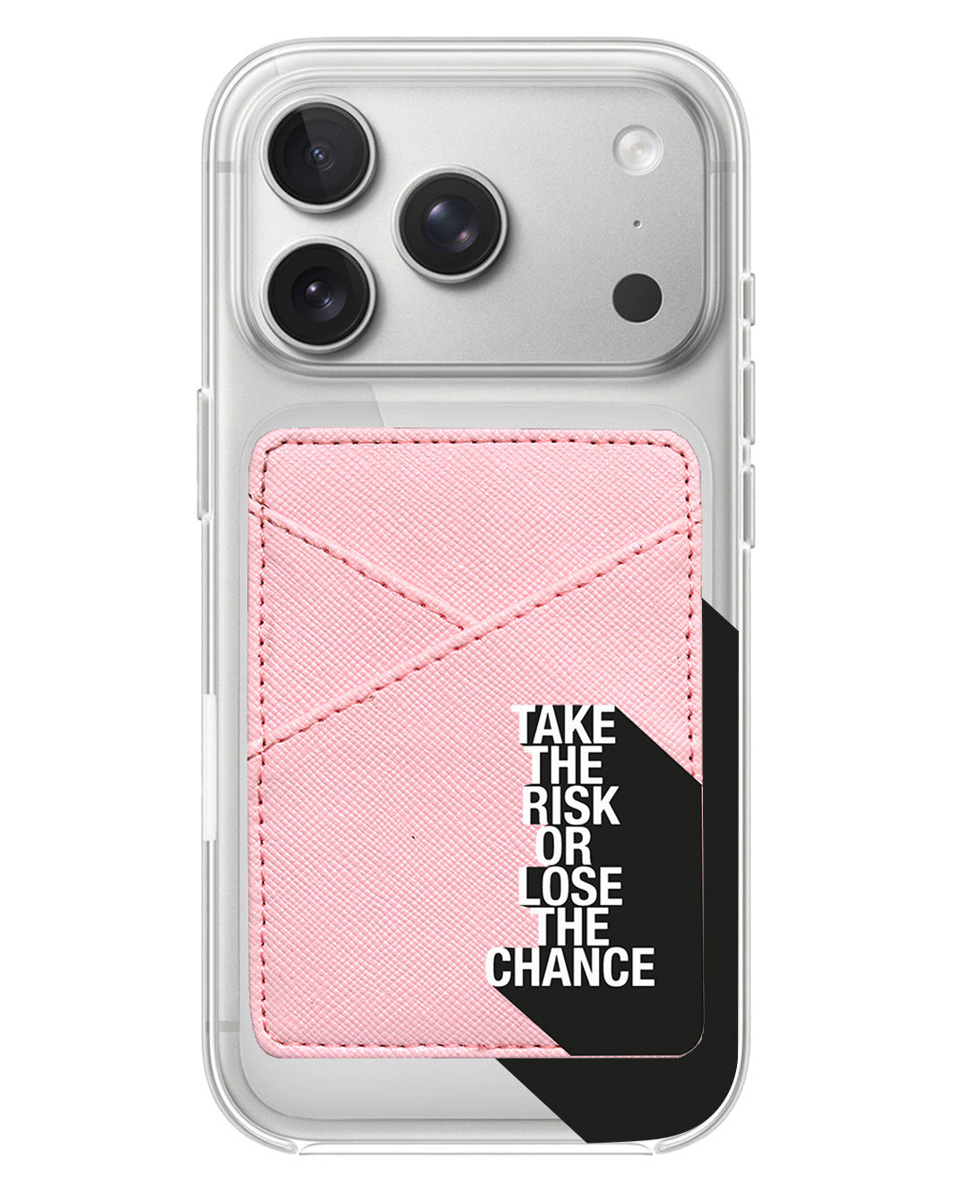 iPhone Phone Wallet Case - Take The Risk