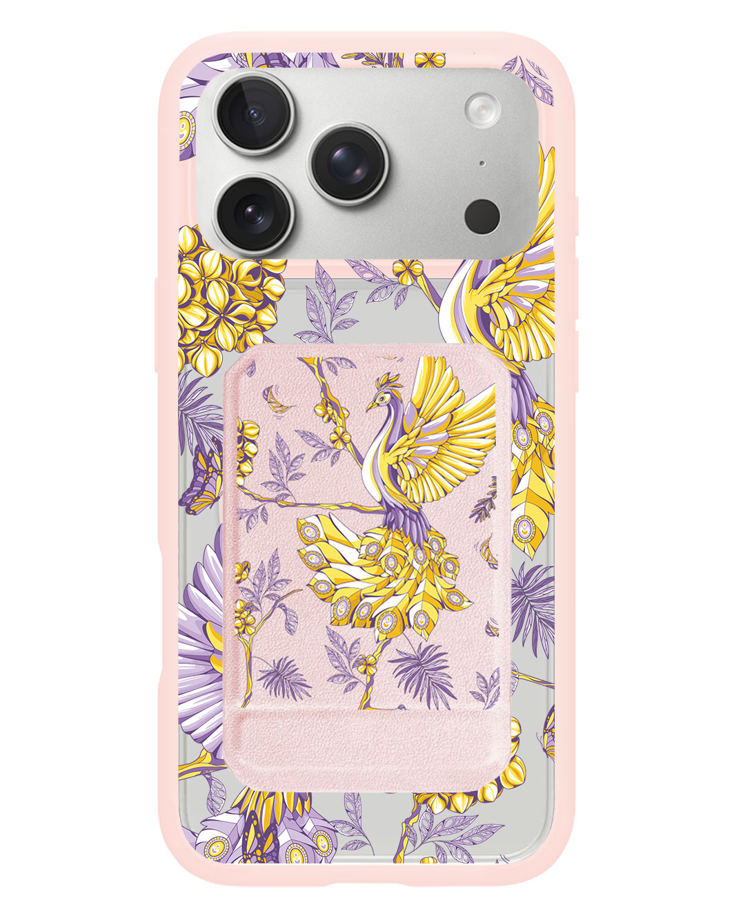 iPhone Magnetic Multifold Wallet - Peacock 3.0