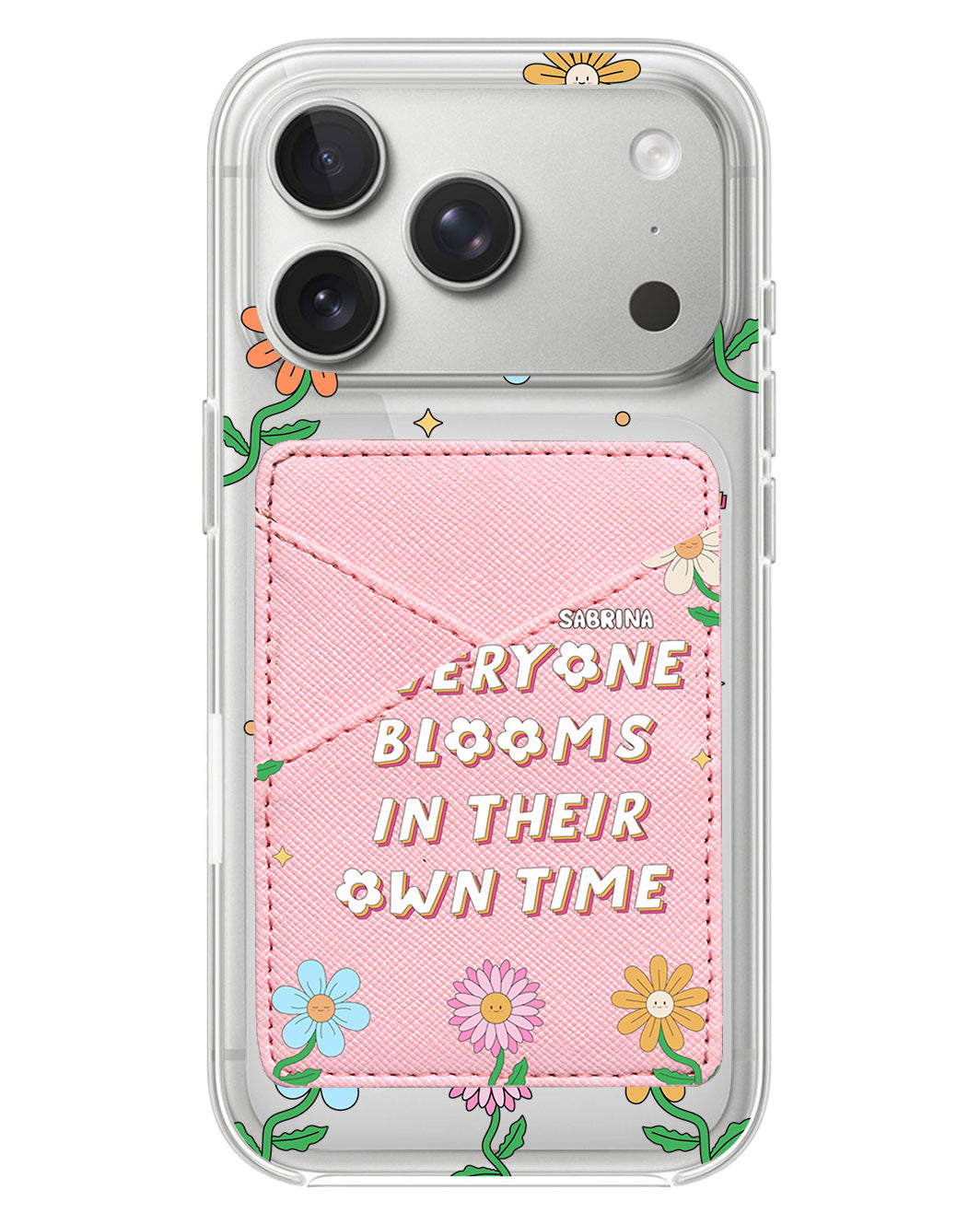 iPhone Phone Wallet Case - Blooms