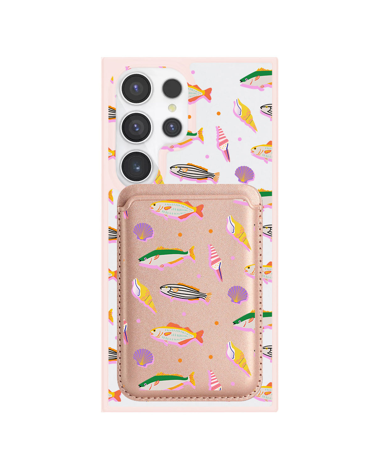 Android Magnetic Wallet Case - Sardines 3.0