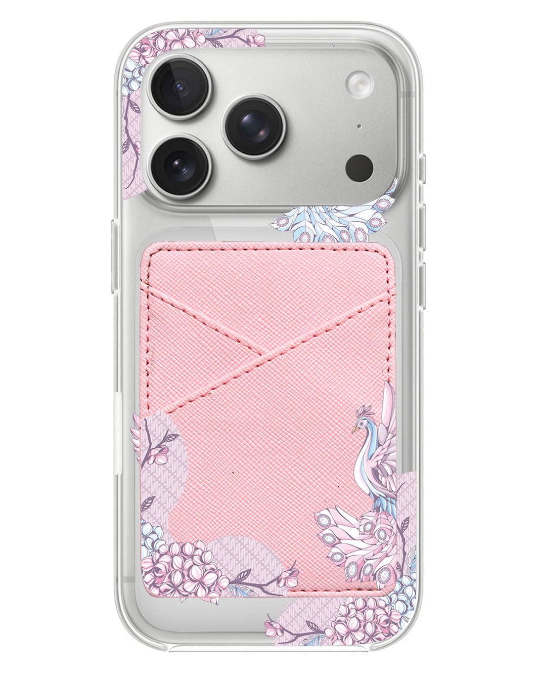 iPhone Phone Wallet Case - Peacock 1.0