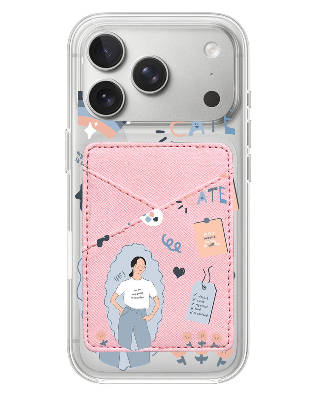 iPhone Phone Wallet Case - Infj