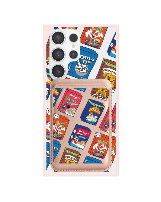 Android Magnetic Wallet Case - Cereal Boxes 2.0