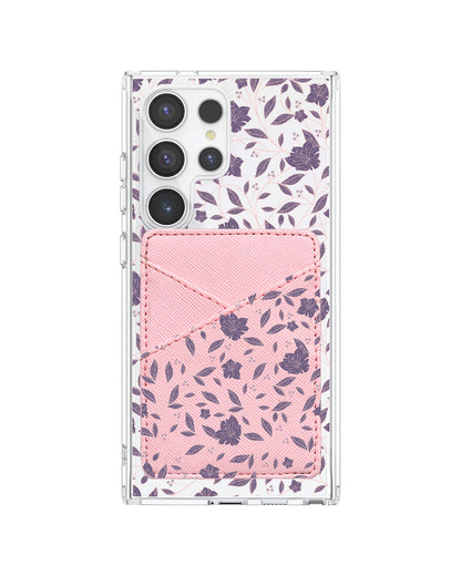 Android Phone Wallet Case - Sketchy Flower 4.0