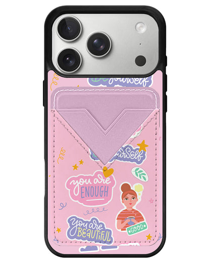 iPhone Avant Wallet Case - Be Yourself