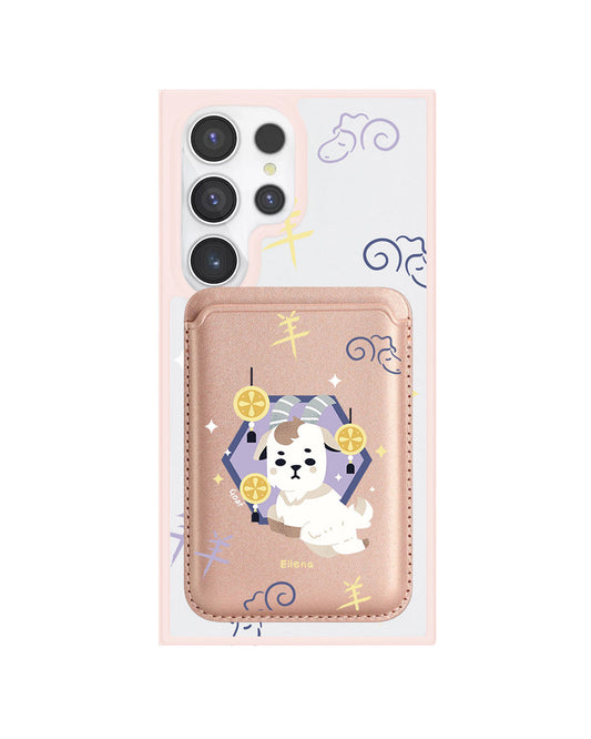 Android Magnetic Wallet Case - Goat (Chinese Zodiac / Shio)