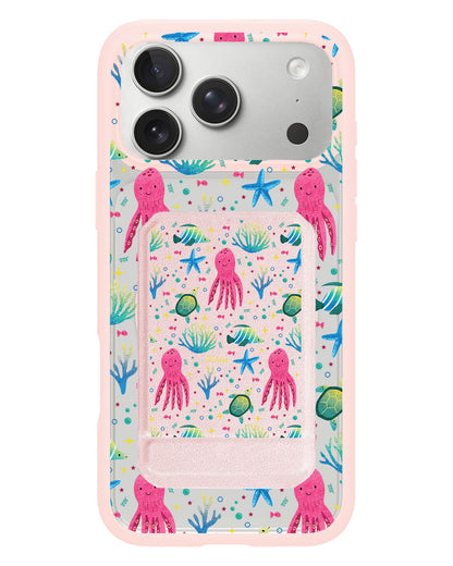 iPhone Magnetic Multifold Wallet - Underwater Dreams 2.0