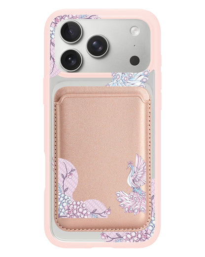 iPhone Magnetic Wallet Case - Peacock 1.0