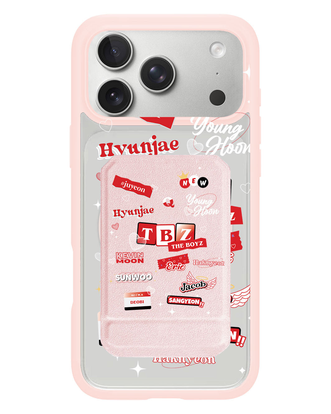 iPhone Magnetic Multifold Wallet - The Boyz Members