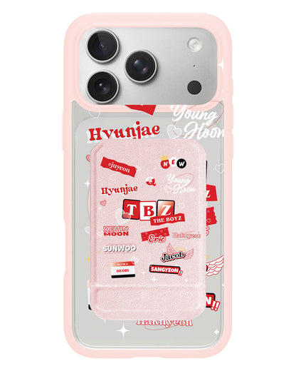 iPhone Magnetic Multifold Wallet - The Boyz Members