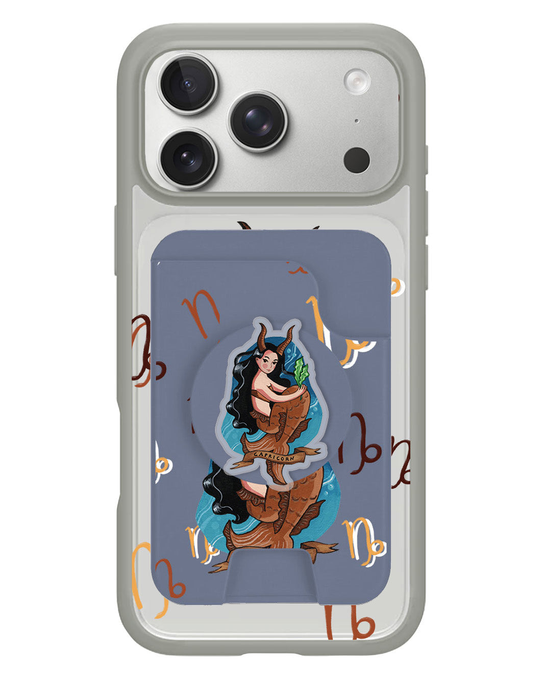iPhone Magpop Wallet - Capricorn