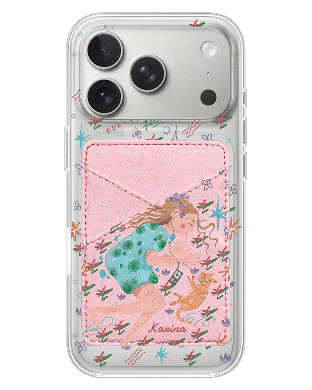 iPhone Phone Wallet Case - Feel The Feels