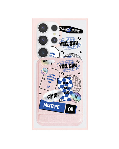 Android Magnetic Multifold Wallet - Stray Kids Sticker Pack