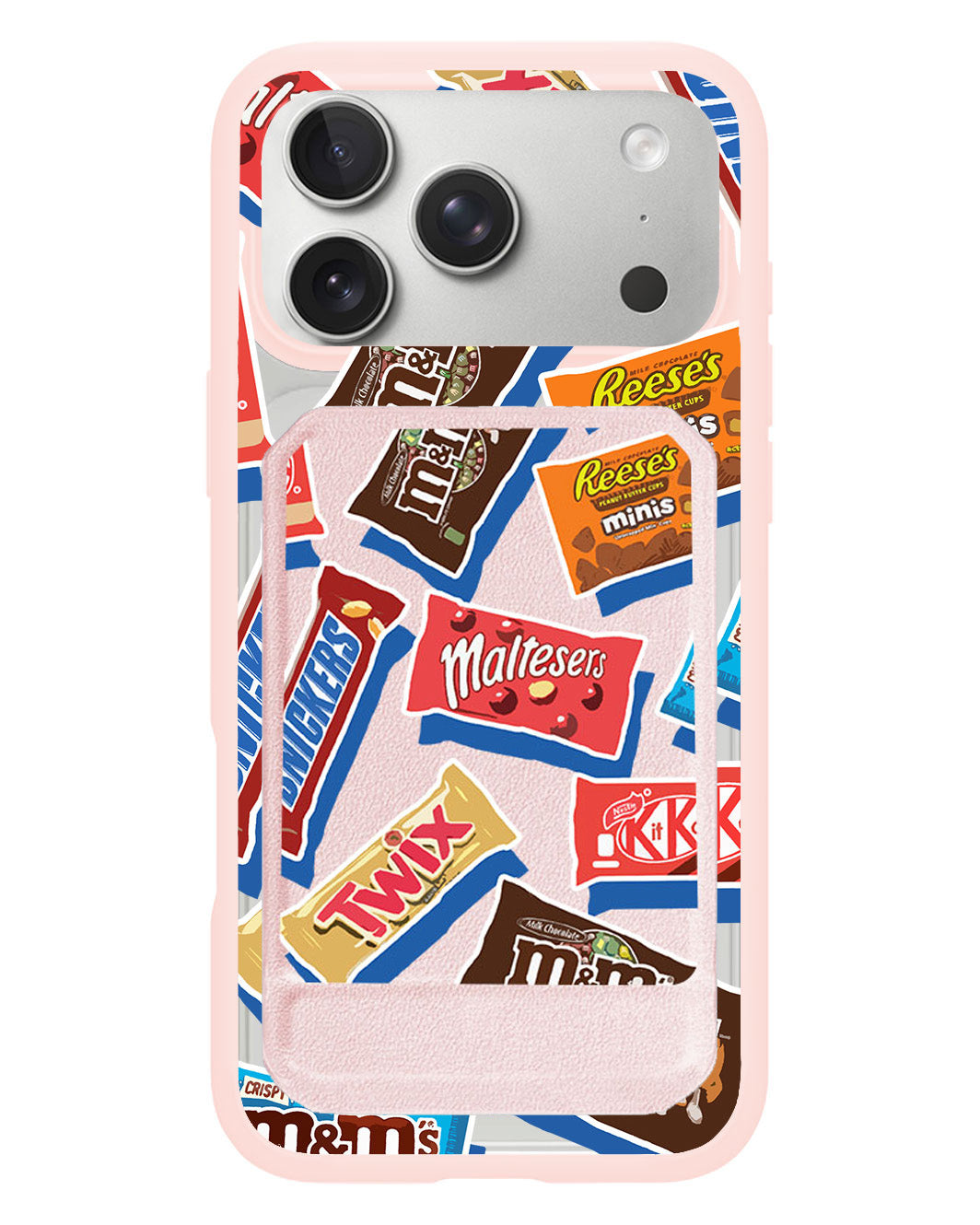 iPhone Magnetic Multifold Wallet - Choco Sweet