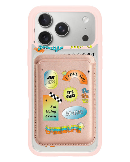 iPhone Magnetic Wallet Case - Hello Treasure