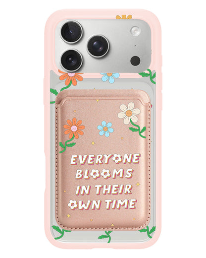 iPhone Magnetic Wallet Case - Blooms
