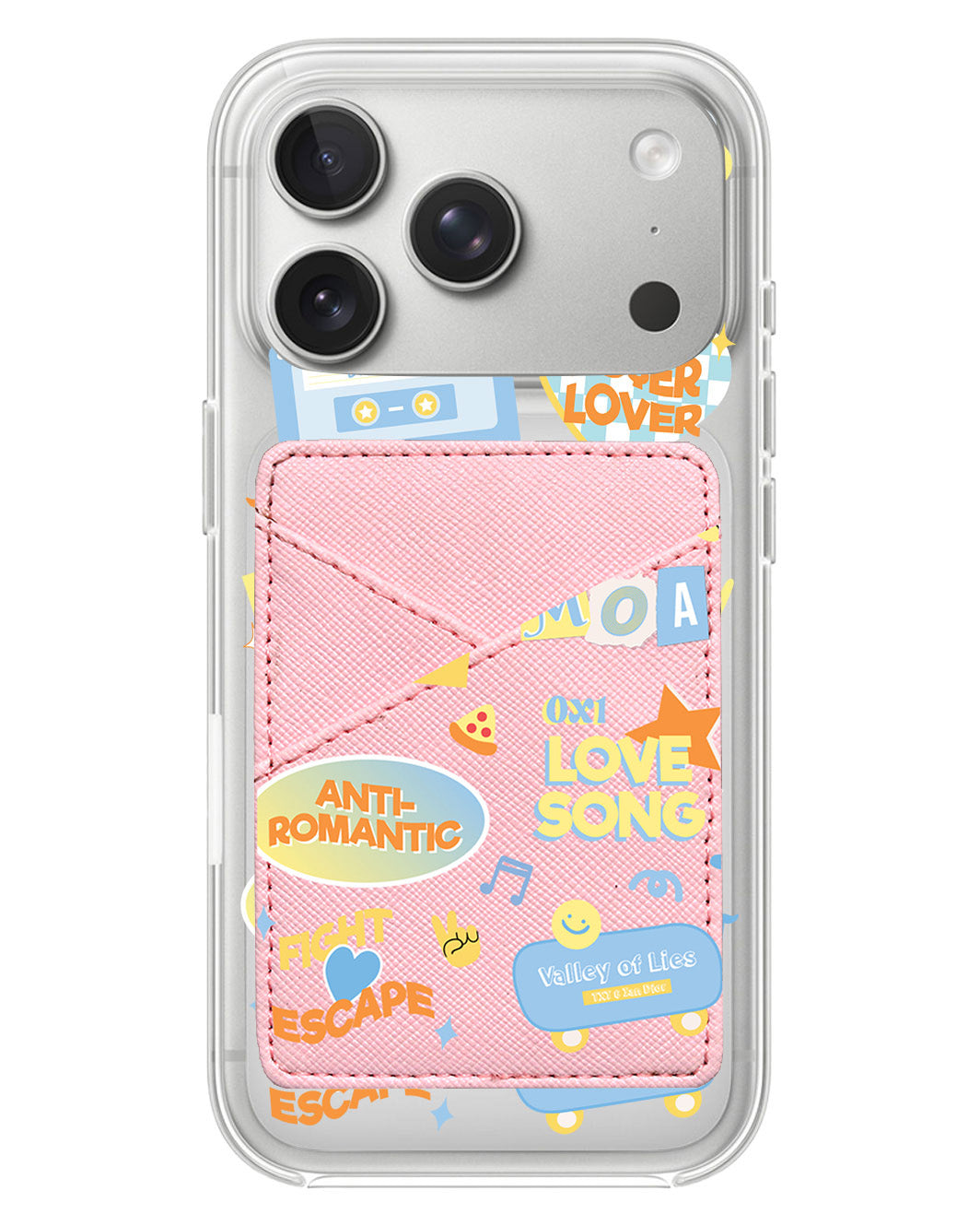 iPhone Phone Wallet Case - TXT Sticker