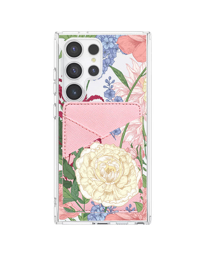 Android Phone Wallet Case - July Delphinium