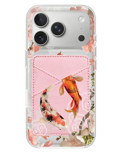 iPhone Phone Wallet Case - Oil Painting Koi