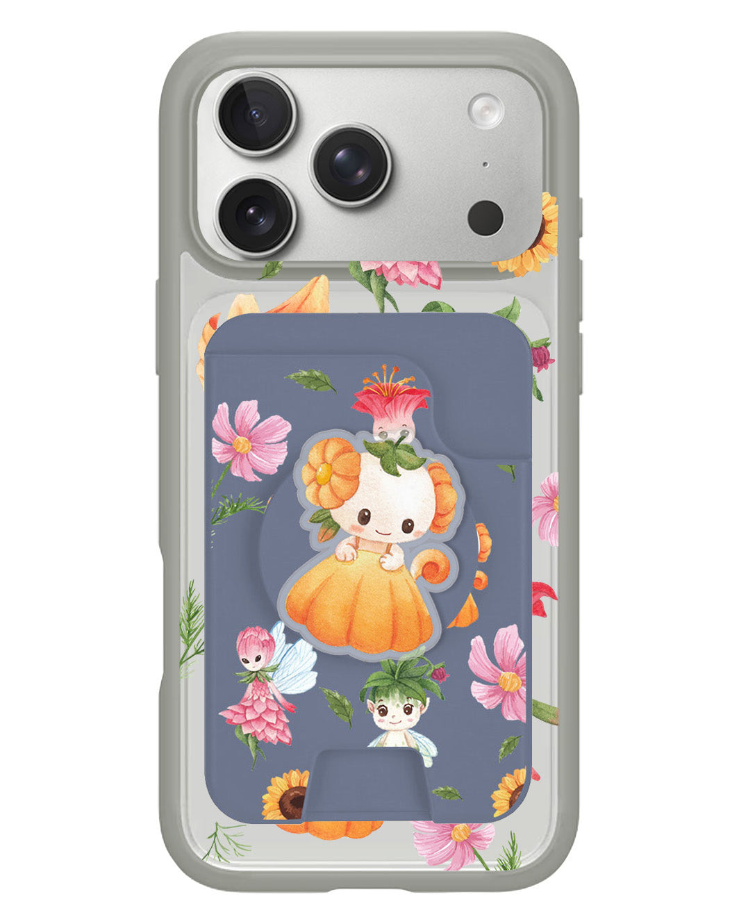 iPhone Magpop Wallet - Magical Garden