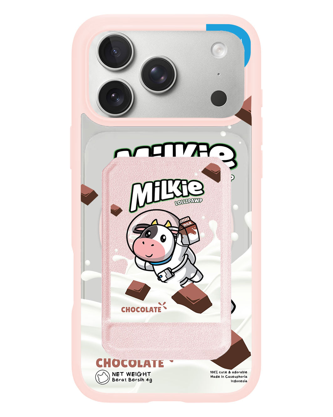 iPhone Magnetic Multifold Wallet - Milkie