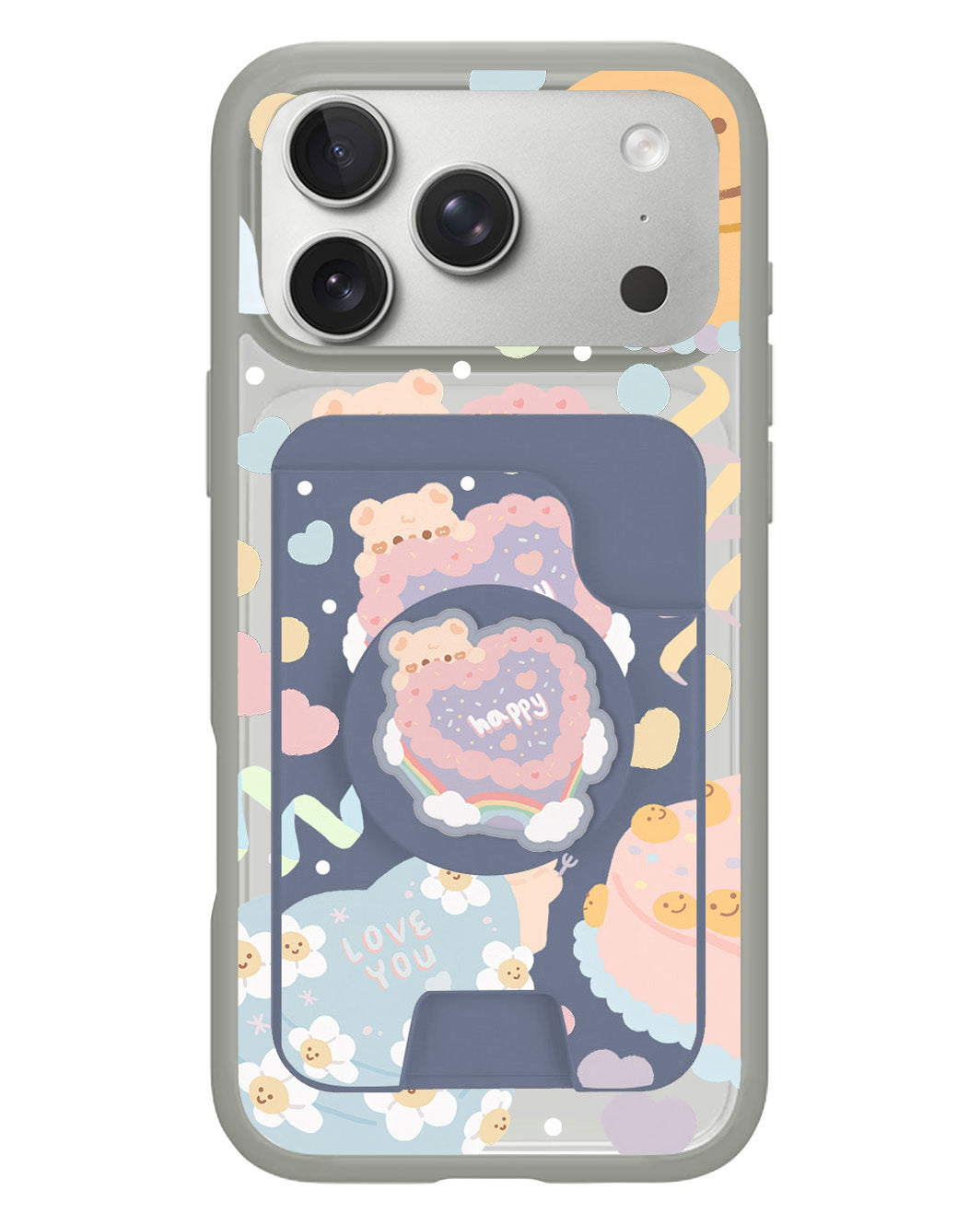 iPhone Magpop Wallet - Cake Party