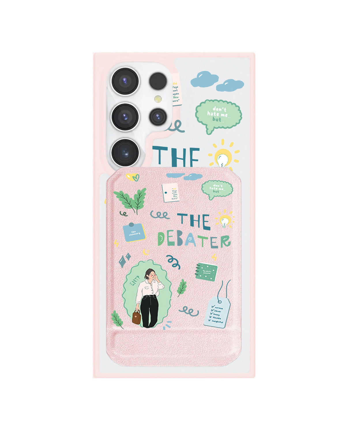 Android Magnetic Multifold Wallet - ENTP