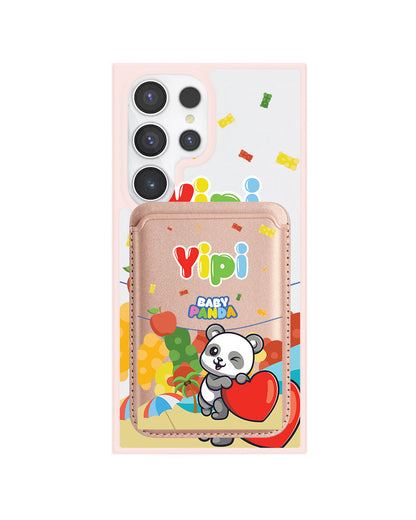 Android Magnetic Wallet Case - Yipi Baby Panda