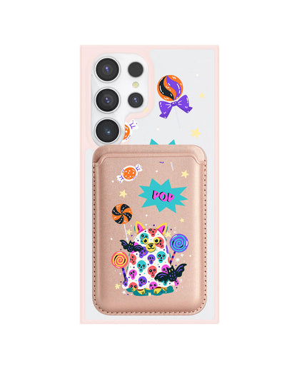 Android Magnetic Wallet Case - Puppy Monster