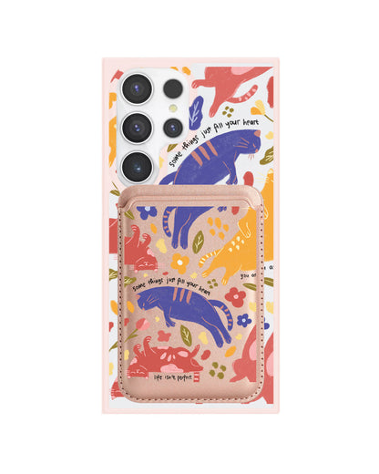 Android Magnetic Wallet Case - Pet Lovers