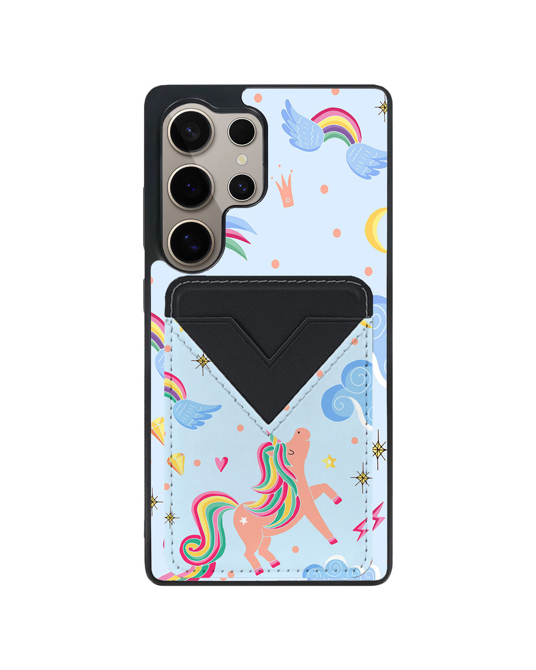Android Avant Wallet Case - Pegasus In Fairytale