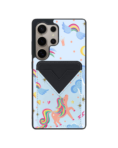 Android Avant Wallet Case - Pegasus In Fairytale