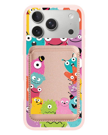 iPhone Magnetic Wallet Case - Little Monster