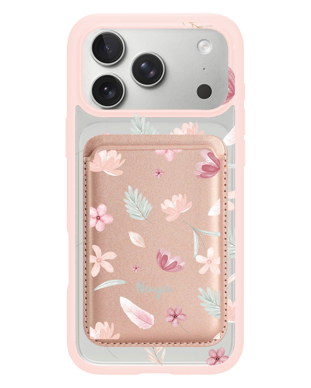 iPhone Magnetic Wallet Case - Wild Flower