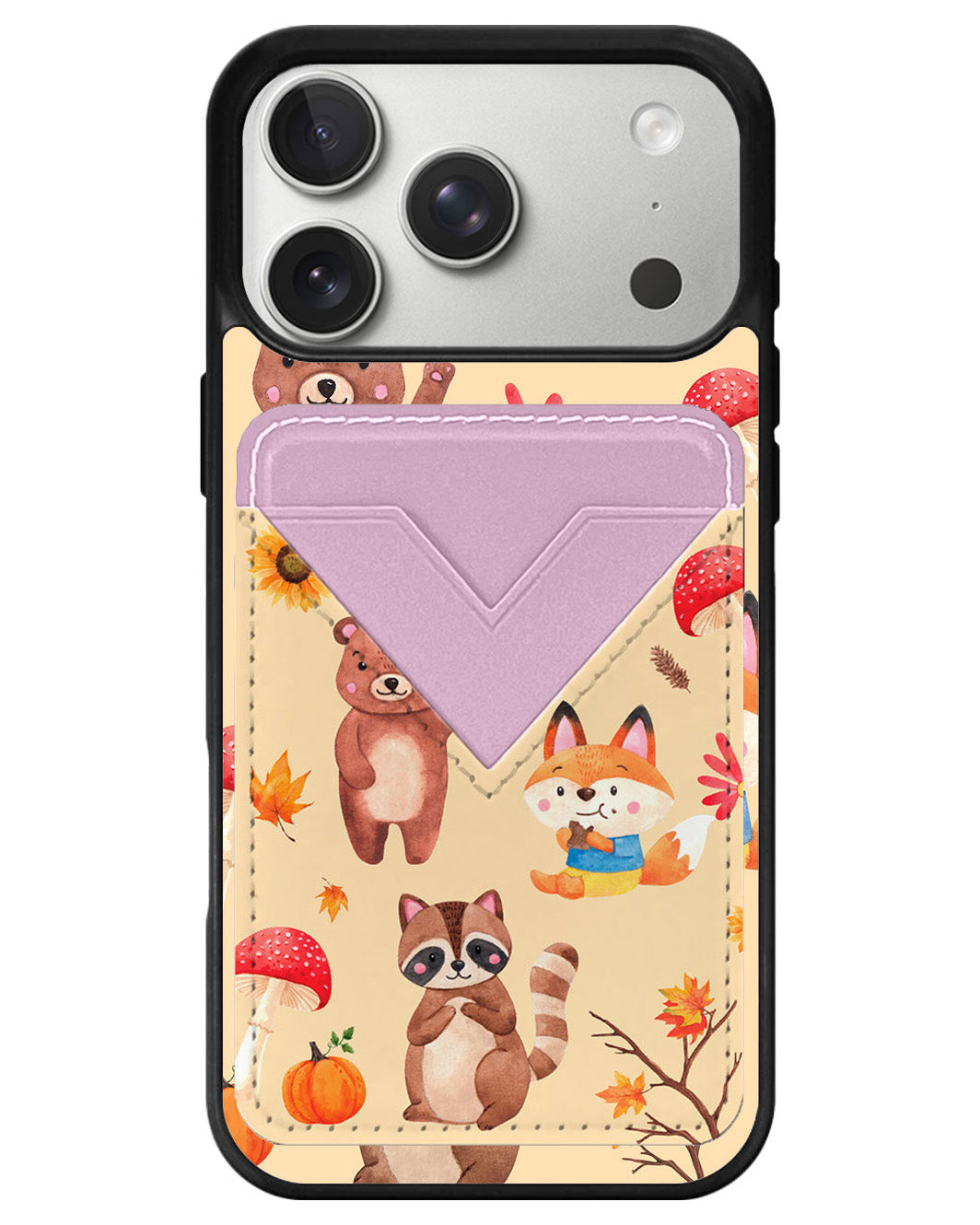 iPhone Avant Wallet Case - Autumn Animals