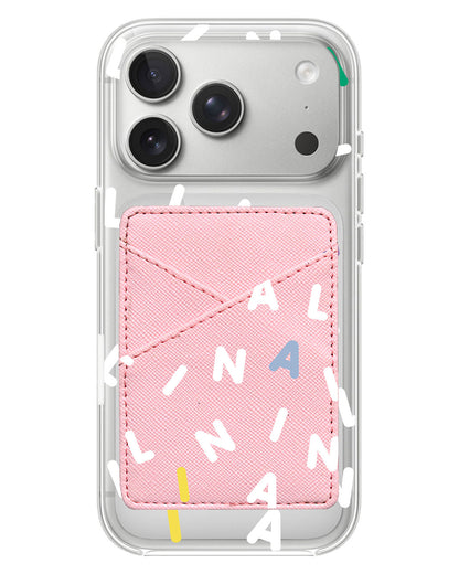 iPhone Phone Wallet Case - Monogram 2.0 Putih