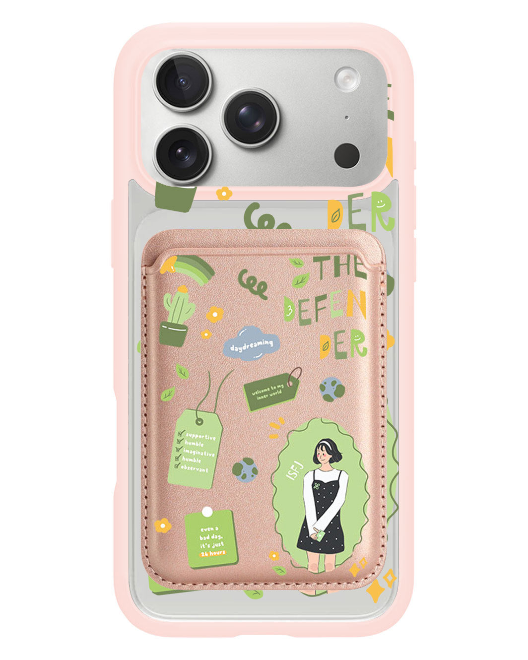 iPhone Magnetic Wallet Case - ISFJ