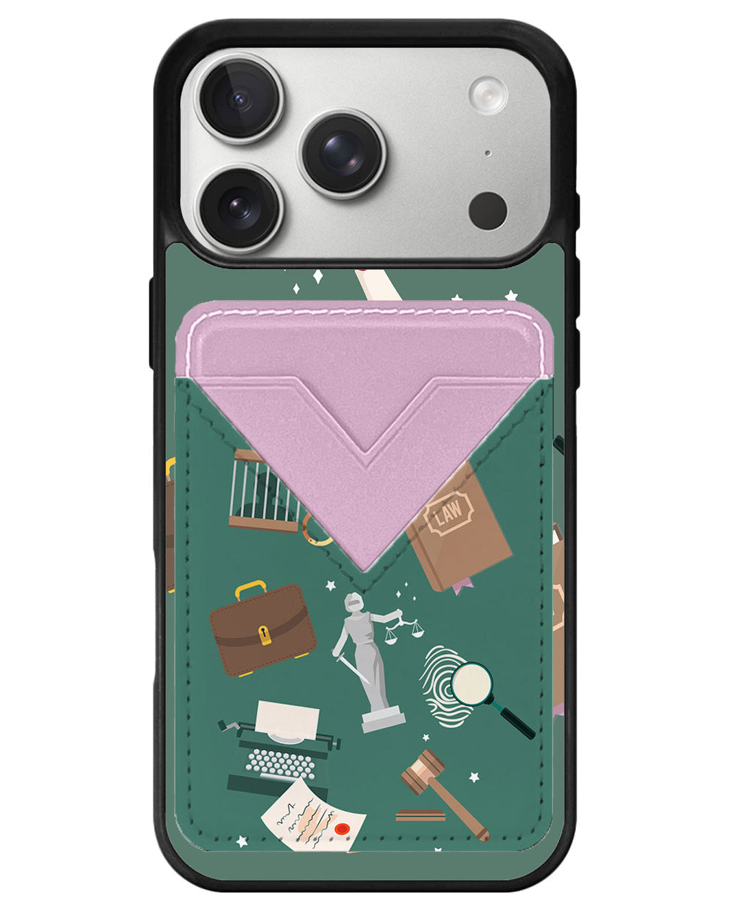 iPhone Avant Wallet Case - Lawyer
