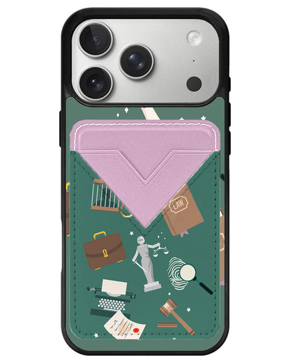 iPhone Avant Wallet Case - Lawyer