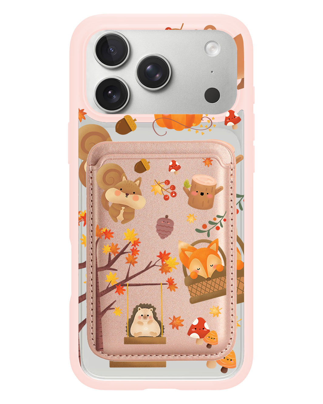 iPhone Magnetic Wallet Case - Autumn