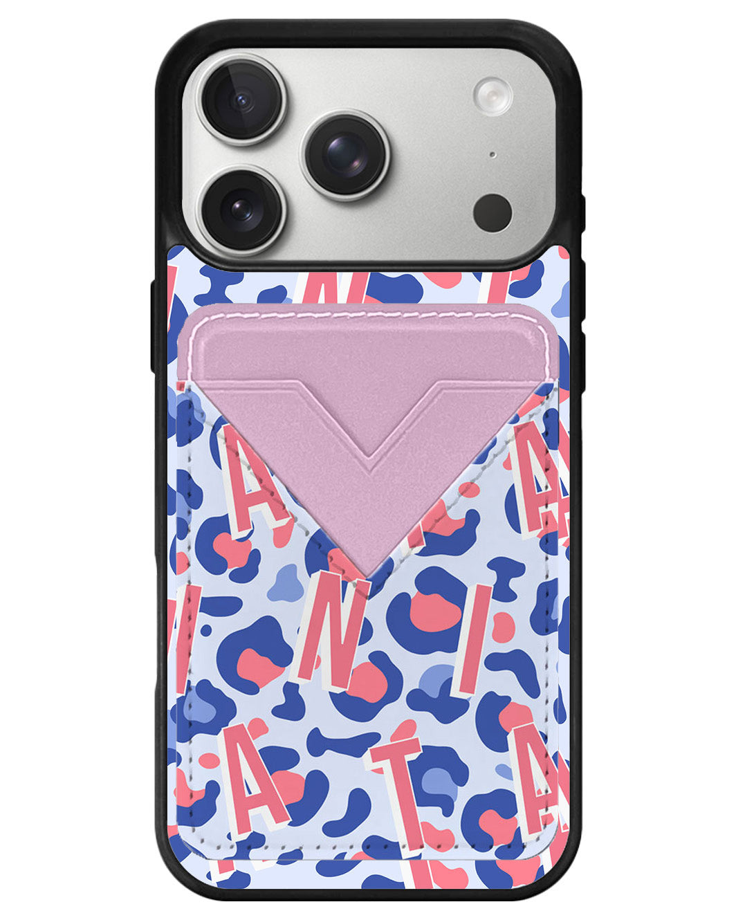 iPhone Avant Wallet Case - Leopard Monogram 1.0
