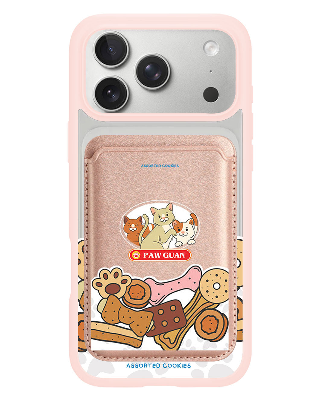 iPhone Magnetic Wallet Case - Pawguan Cat