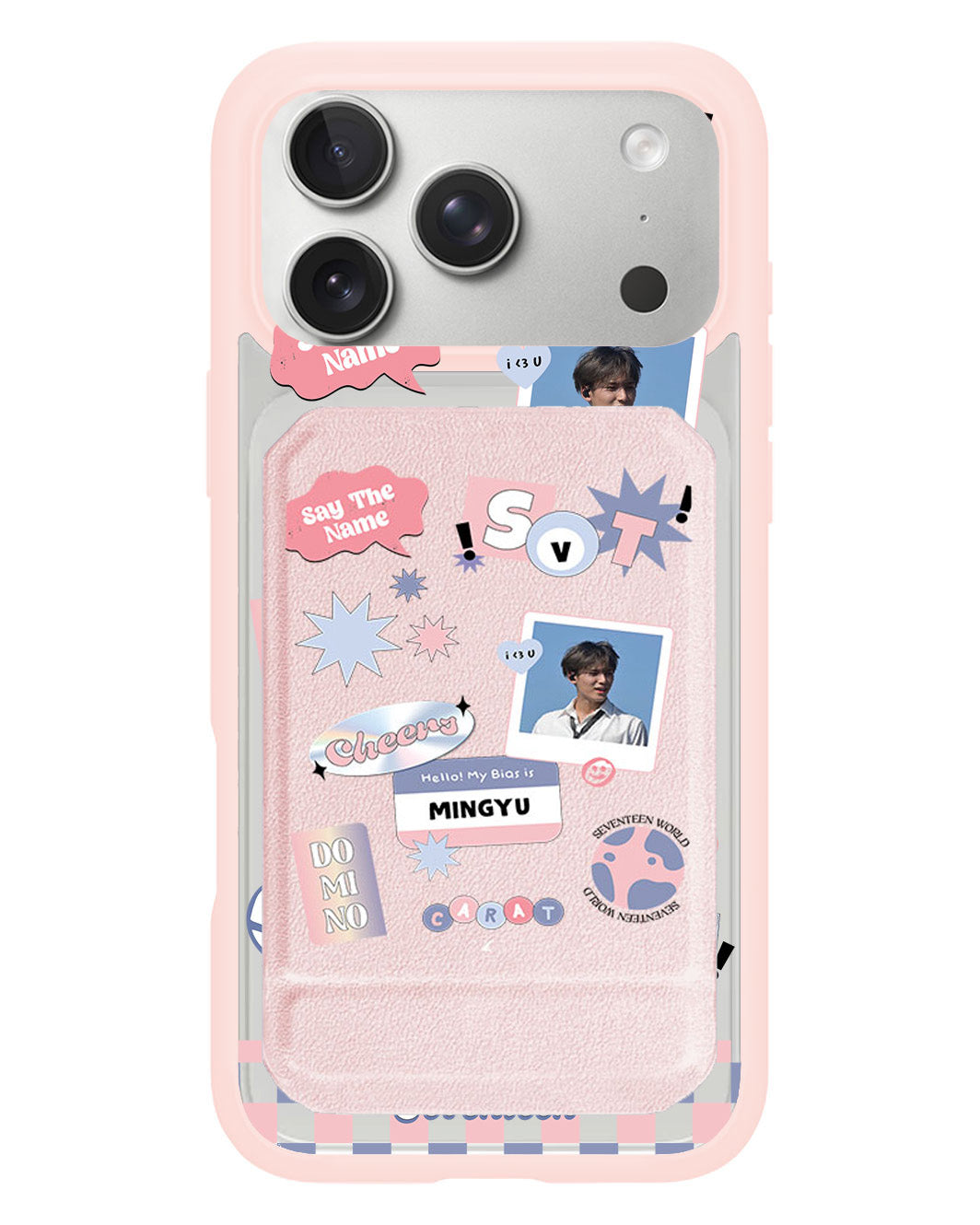 iPhone Magnetic Multifold Wallet - Seventeen World
