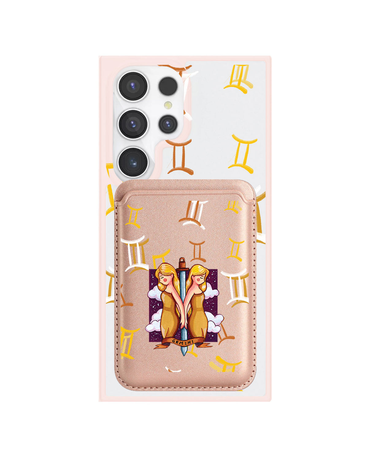 Android Magnetic Wallet Case - Gemini