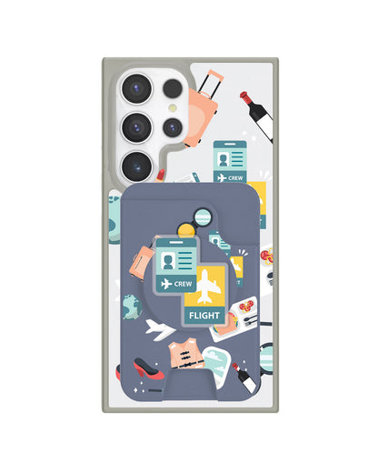 Android Magpop Wallet - Stewardess