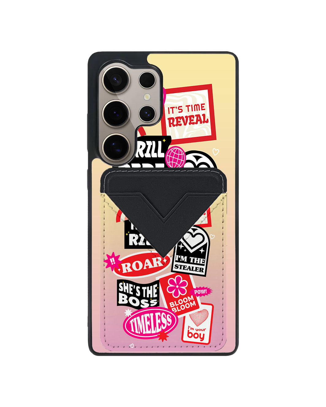 Android Avant Wallet Case - The Boyz Song Sticker Pack