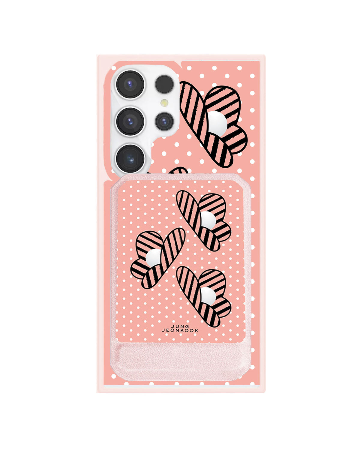 Android Magnetic Multifold Wallet - Pink Honey
